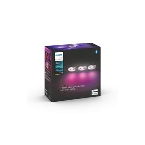 Philips Hue LED Deckenspot »White & Color«, 3 flammig-flammig silberfarben Größe