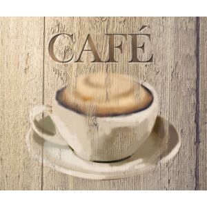 WENKO Spritzschutz »Café« braun/bunt Größe