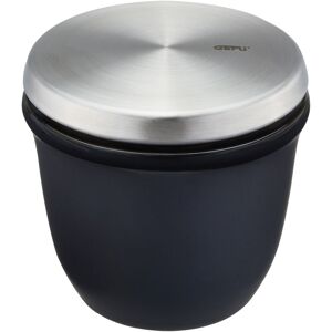 GEFU Salzbehälter »X-PLOSION®«, (1 tlg.) schwarz/edelstahlfarben Größe
