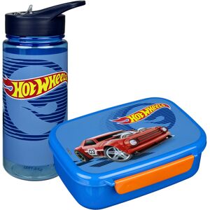 Scooli Lunchbox »Hot Wheels«, (Set, 2 tlg.), Brotzeitdose & Trinkflasche Hot Wheels Größe