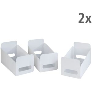 WENKO Organizer »Universal«, (Set, 6 St.) Weiss Größe