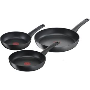 Tefal Pfannen-Set »Ultimate On«, Aluminium schwarz Größe