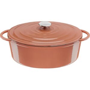 Bräter »Tefal LOV Bräter 34 cm terracotta«, Eisen natur Größe