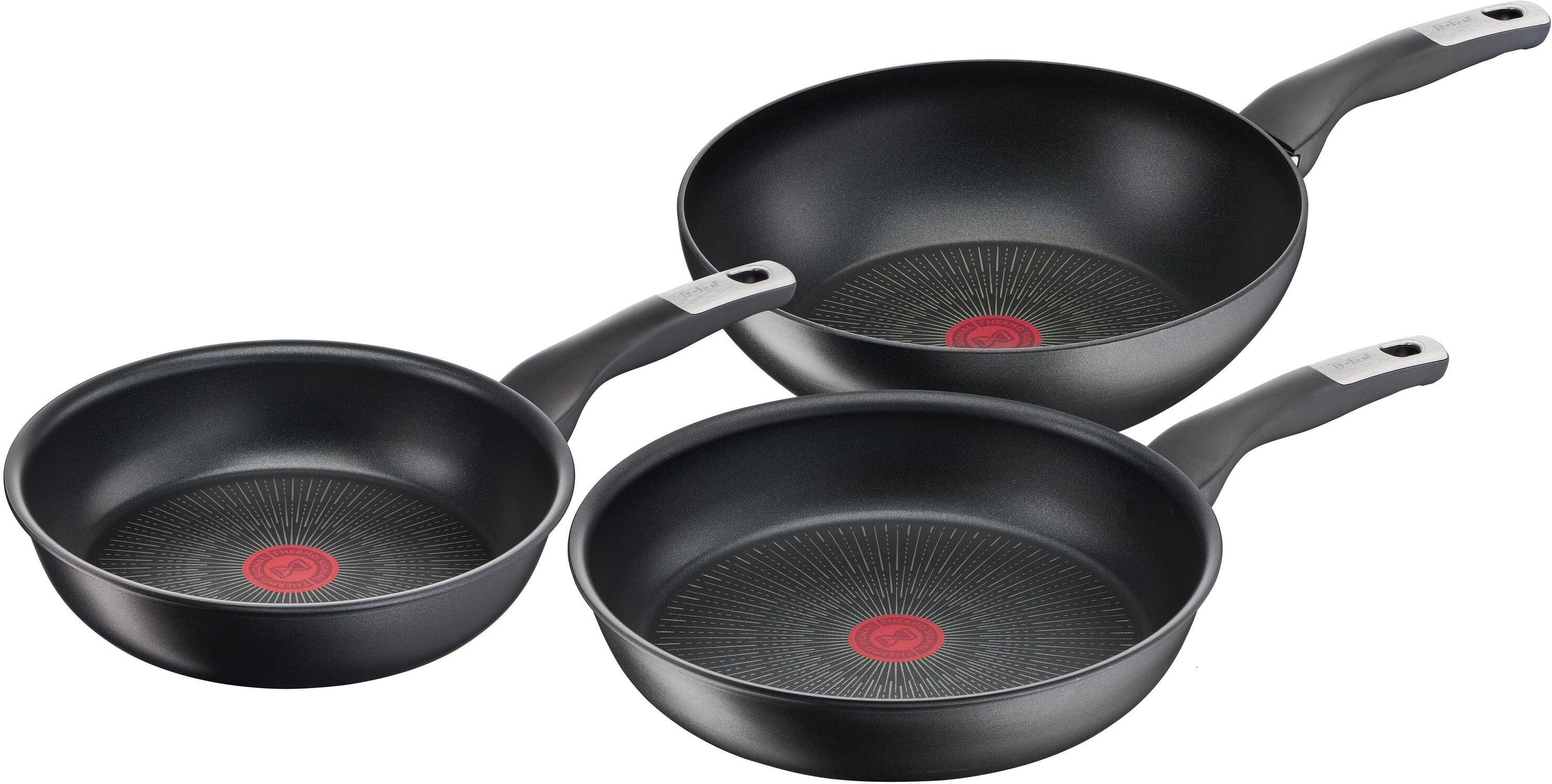 Tefal Pfannen-Set »Unlimited 24 cm/2« schwarz Größe