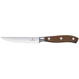 Victorinox Steakkochmesser »Grand Maître Wood«, (1 tlg.) holzfarben/silberfarben/braun Größe