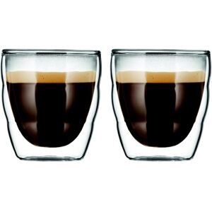 Bodum Espressoglas »Pilatus 0.8 dl«, (2 tlg.) transparent Größe