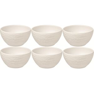 Villeroy & Boch Dipschale »Boch Dipschale Manufactur«, 6 tlg., aus Porzellan weiss Größe