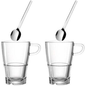 LEONARDO Latte-Macchiato-Glas »Latte Macchiato Tasse Sens« Transparent Größe