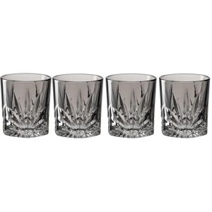 LEONARDO Whiskyglas »SOF Capri 220ml grau«, (4 tlg.) Grau Größe