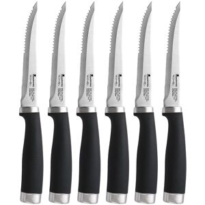 MasterPRO Steakkochmesser »Steakmesser 6-teilig«, (Set, 6 tlg.) silberfarben Größe