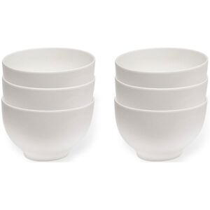 vivo Villeroy & Boch Group Müslischüssel »Basic White«, 6 tlg., aus Porzellan weiss Größe