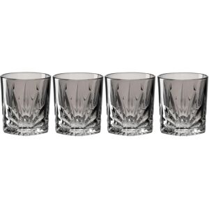 LEONARDO Whiskyglas »DOF Capri 330ml grau«, (4 tlg.) Grau Größe