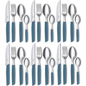 Victorinox Besteck-Set »Swiss Modern«, (24 tlg.) blau Größe