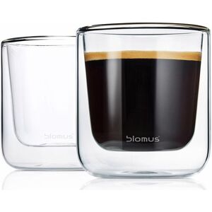 BLOMUS Thermoglas »NERO«, (Set, 2 tlg.) transparent Größe