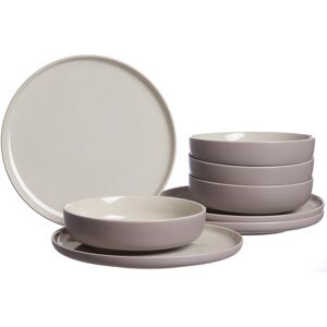 Ritzenhoff & Breker Tafelservice »Teller Set, Geschirr-Set Jasper«, (Set, 8... taupe Größe