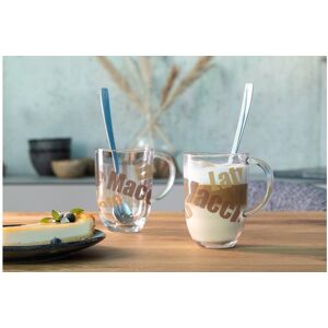 LEONARDO Latte-Macchiato-Glas »Latte Macchiato Tasse Napo« Transparent Größe