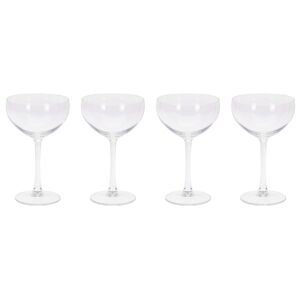 FURBER Cocktailglas »240 ml, 4 Stück, Transparent«, (4 tlg.) Transparent Größe