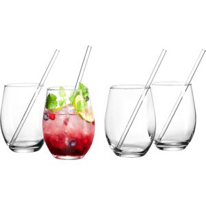 Ritzenhoff & Breker Longdrinkglas »Gin«, (Set, 8 tlg., 4 Longdrinkgläser mit... transparent Größe