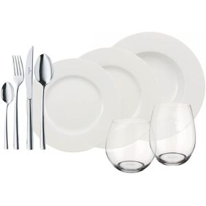 Villeroy & Boch Kombiservice »World 4 Friends 36-teilig, Weiss«, (Set, 36 tlg.) weiss Größe