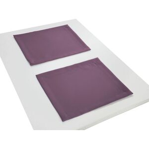 Adam Platzset »Uni Collection«, (Packung, 2 St.) aubergine Größe