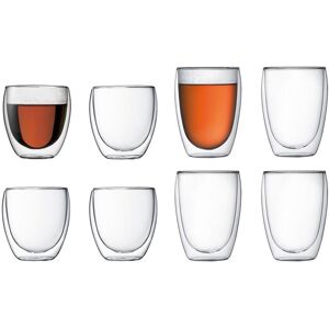 Bodum Espressoglas »Bodum Kaffeeglas Pavina 44288 l, 8 St«, (8 tlg.) transparent Größe