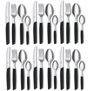 Victorinox Besteck-Set »Swiss Modern«, (24 tlg.) schwarz Größe