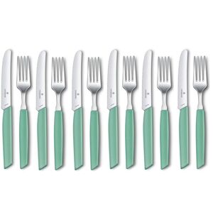 Victorinox Besteck-Set »Swiss Modern«, (12 tlg.) blau Größe