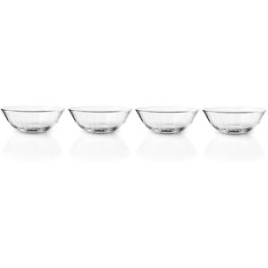 Eva Solo Dessertschale »Schale Facette 4 Stück«, 4 tlg., aus Glas transparent Größe