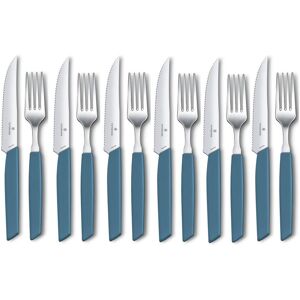 Victorinox Besteck-Set »Swiss Modern«, (12 tlg.) blau Größe