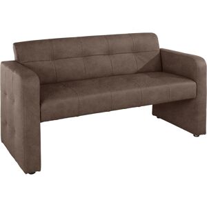 exxpo - sofa fashion Polsterbank »Barista« brown Größe