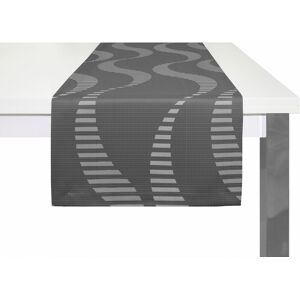 Wirth Tischläufer »LUPARA« grau Größe B/L: 40 cm x 150 cm