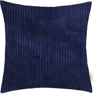 TOM TAILOR HOME Dekokissen »Big Corduroy« marine/dunkelblau/navy + unifarben Größe B/L: 45 cm x 45 cm