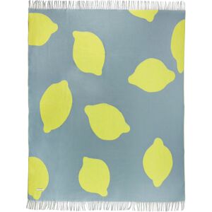 TOM TAILOR HOME Plaid »Lemon-Rain Bings«, Künstlerkollektion bunt Größe