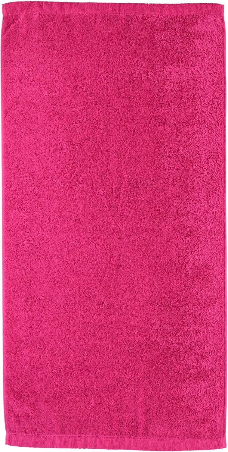 Cawö Handtücher »Lifestyle Uni«, (2 St.), aus 100% Baumwolle soft pink Größe 2x 50x100 cm