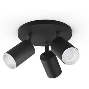 Hue Aufbauleuchte »Philips Hue Aufbauspot Fugato 50633« schwarz Größe