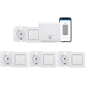 Homematic IP Smart-Home-Zubehör »Bundle Starter Set Beschattung + 2x... Weiss Größe