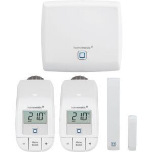 Homematic IP Smart-Home Starter-Set »Heizen Basic M (4-tlg)« weiss Größe