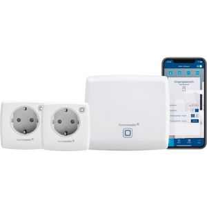 Homematic IP Smart-Home-Zubehör »Bundle Access Point + 2x Schaltsteckdosen« Weiss Größe