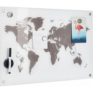 Zeller Present Pinnwand »Worldmap« weiss Größe