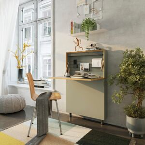 Müller SMALL LIVING Wandsekretär »FLATMATE« olive Größe