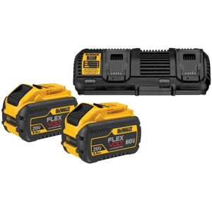 DeWalt Akku-Ladestation »FlexVolt Starter-Set 2xAkku 54V« (ohne Farbbezeichnung) Größe