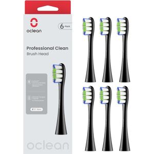 Oclean Aufsteckbürste »Oclean Professional clean -6 pack« schwarz Größe