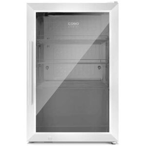 Caso Kühlschrank, Barbecue Cooler, 69,7 cm hoch, 43 cm breit silberfarben/schwarz Größe