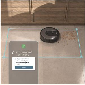 iRobot Saugroboter »iRobot Saug- und Wischroboter Roomb« Schwarz Größe