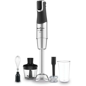 Moulinex Stabmixer »Infinyforce Pro Mix«, 1200 W silberfarben/schwarz Größe