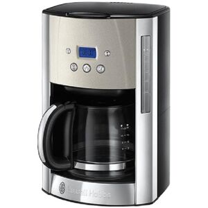 RUSSELL HOBBS Filterkaffeemaschine »Filterkaffeemaschine« silberfarben/grau Größe