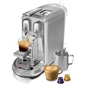 Sage Kapselmaschine »Creatista Plus Steel 1.5 l« silberfarben Größe