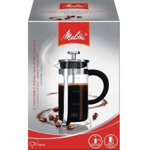 Melitta Kaffeebereiter »Kaffeebereiter Inox-Glas« silberfarben Größe