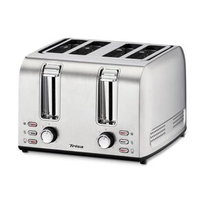 Trisa Toaster »Toast 4 All Edelstahl«, 4 Schlitze, für 4 Scheiben, 1500 W silberfarben Größe
