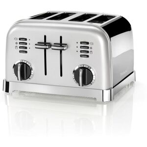 Cuisinart Toaster »Cuisinart CPT180SE Silber«, für 4 Scheiben, 1800 W silberfarben Größe